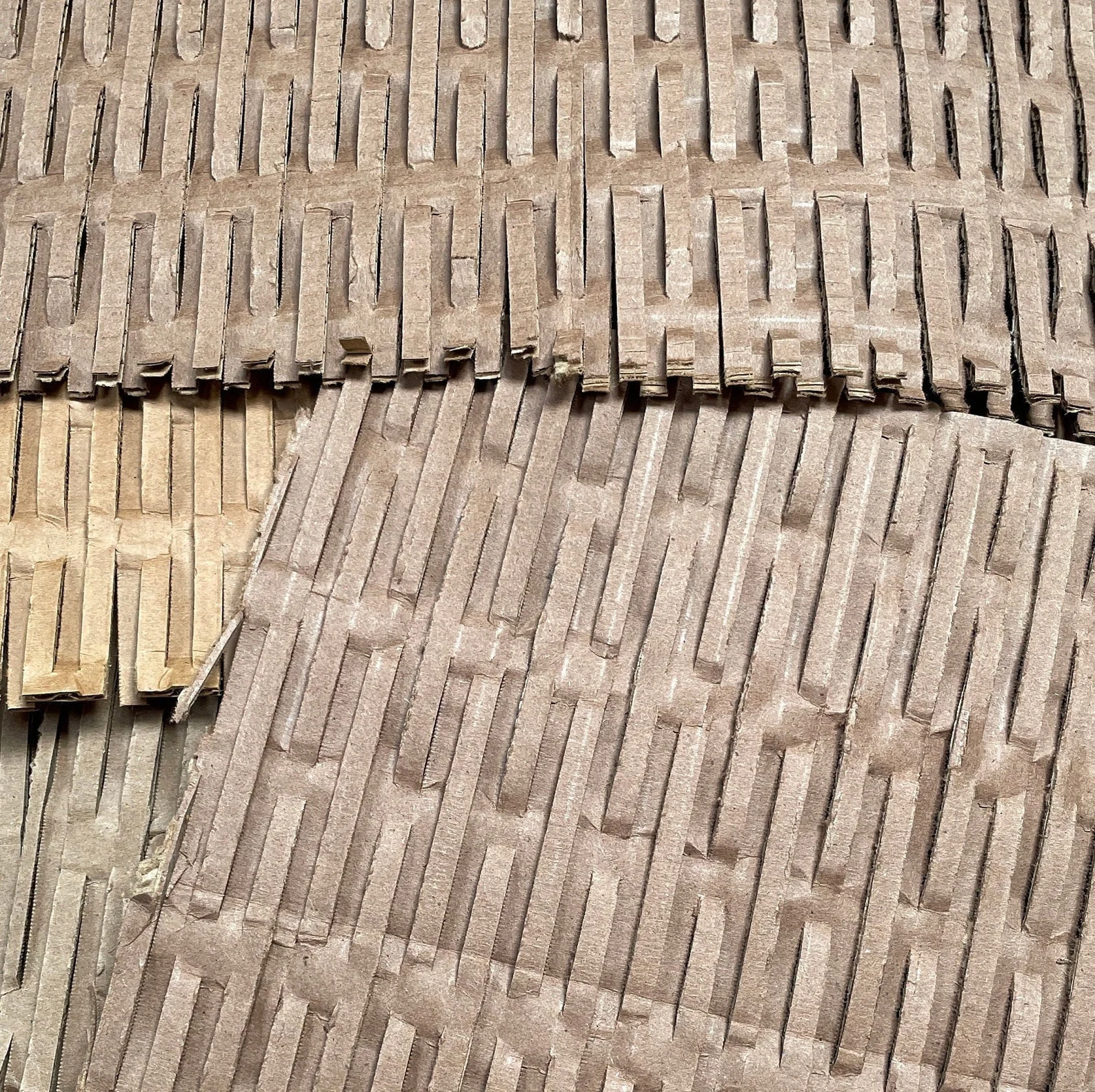 Perforated cardboard wrap product